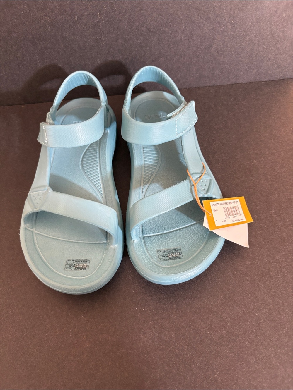 TEVA HURRICANE DRIFT WATERPROOF SANDALS DEEP LAKE WOMENS SIZE US 7